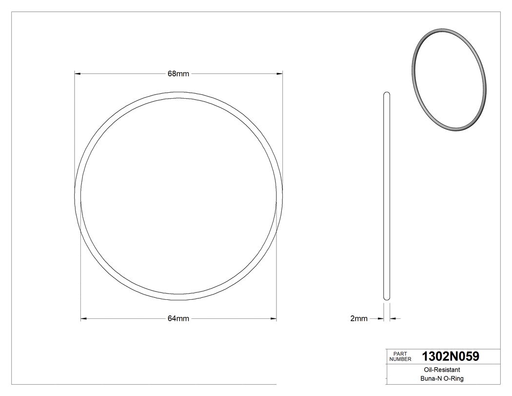 Technical drawing - 1302N059
